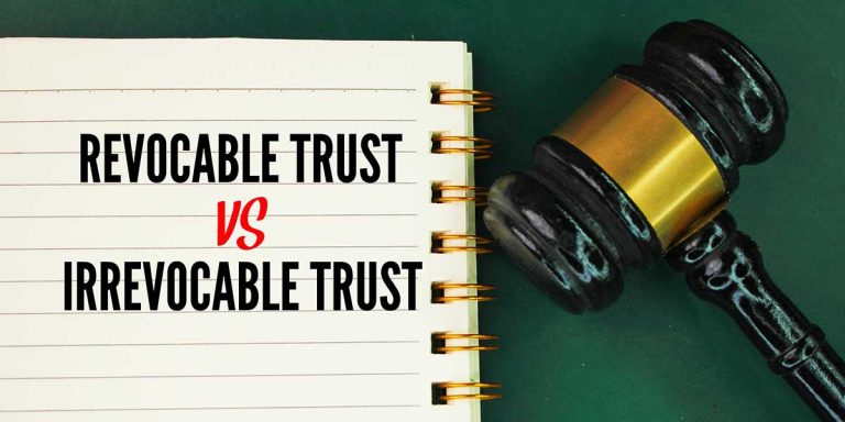 revocable vs irrevocable trust